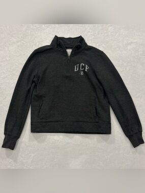 University of Central Florida UCF Knights Grey 1/4 Zip Sweatshirt Men’s Size M